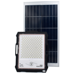 Waterproof Solar LED Flood Light 600W Cool White with Remote Control IP67