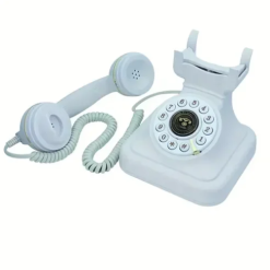 OHO-302 Corded Telephone Retro White