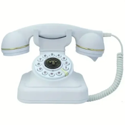 OHO-302 Corded Telephone Retro White