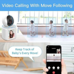 Factory HL18668-200 Full HD 1080p Wi-Fi IP Surveillance Camera with Two-way Communication