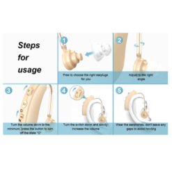 Scienlodic Rechargeable Hearing Aid G-25-BG