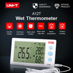 Uni-T Thermometer & Hygrometer for Indoor Use