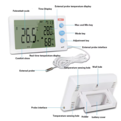 Uni-T Thermometer & Hygrometer for Indoor Use