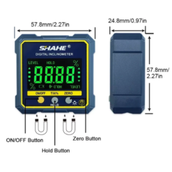 SHAHE 5315-90C Digital Protractor Inclinometer