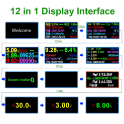 Atorch J7-c-BL USB Port Health Tester with 12 Functions