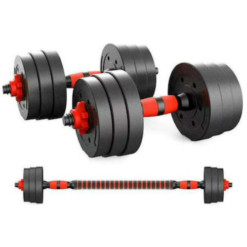 Dumbbell Set with Barbell Total Weight 20kg