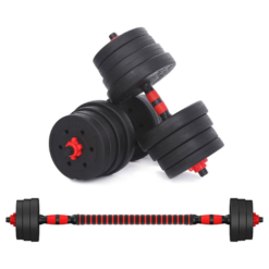 Dumbbell Set with Barbell Total Weight 40kg