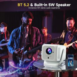 Gadget mou Magcubic HY310X Mini Projector LCD Full HD LED με Wi-Fi και ενσωματωμένα ηχεία Magcubic HY310X Mini Projector LCD Full HD με Wi-Fi Magcubic HY310X compact projector με LCD Full HD προβολή, LED φωτεινή πηγή, Wi-Fi και ενσωματωμένα ηχεία Η εικόνα παρουσιάζει τον Magcubic HY310X Mini Projector, έναν compact LCD projector με Full HD προβολή, LED φωτεινή πηγή, Wi-Fi και ενσωματωμένα ηχεία, σχεδιασμένο για οικιακή ψυχαγωγία και multimedia χρήση